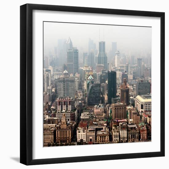 China 10MKm2 Collection - Shanghai-Philippe Hugonnard-Framed Photographic Print