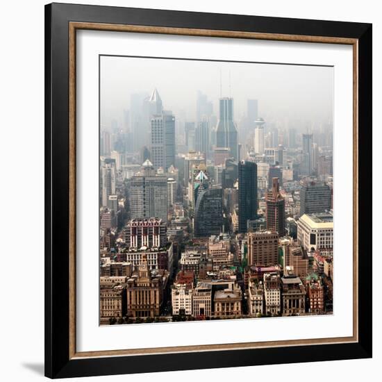 China 10MKm2 Collection - Shanghai-Philippe Hugonnard-Framed Photographic Print