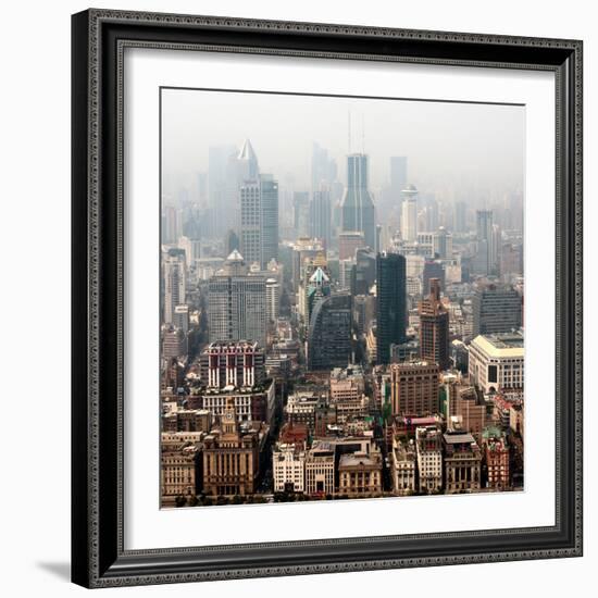 China 10MKm2 Collection - Shanghai-Philippe Hugonnard-Framed Photographic Print