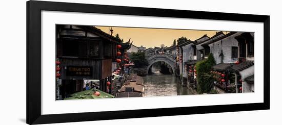 China 10MKm2 Collection - Shantang water Town - Suzhou-Philippe Hugonnard-Framed Photographic Print