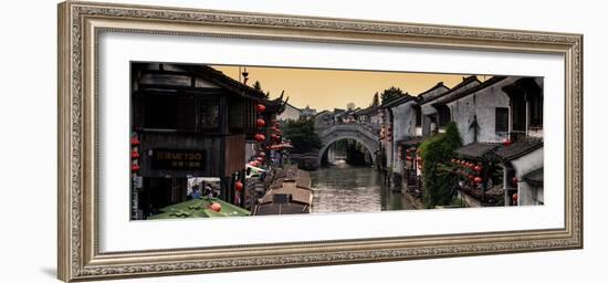 China 10MKm2 Collection - Shantang water Town - Suzhou-Philippe Hugonnard-Framed Photographic Print