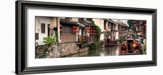 China 10MKm2 Collection - Shantang water Town - Suzhou-Philippe Hugonnard-Framed Photographic Print