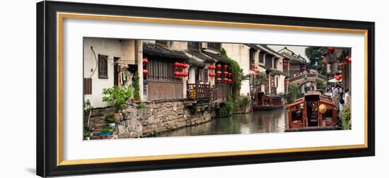 China 10MKm2 Collection - Shantang water Town - Suzhou-Philippe Hugonnard-Framed Photographic Print