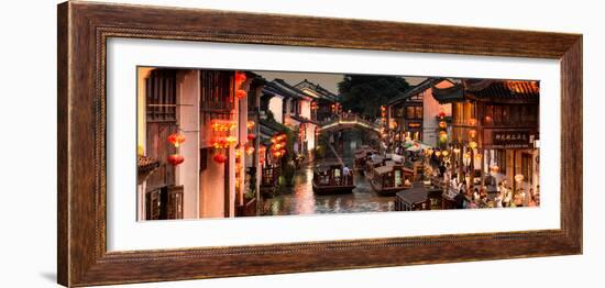 China 10MKm2 Collection - Shantang water Town - Suzhou-Philippe Hugonnard-Framed Photographic Print