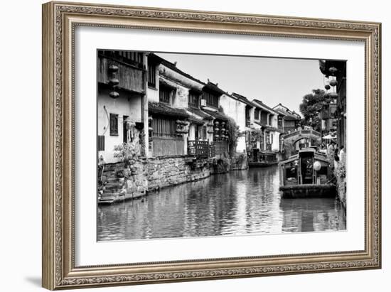 China 10MKm2 Collection - Shantang water Town - Suzhou-Philippe Hugonnard-Framed Photographic Print