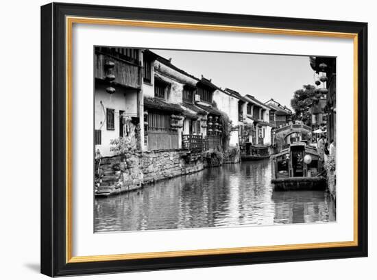 China 10MKm2 Collection - Shantang water Town - Suzhou-Philippe Hugonnard-Framed Photographic Print