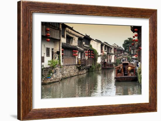 China 10MKm2 Collection - Shantang water Town - Suzhou-Philippe Hugonnard-Framed Photographic Print