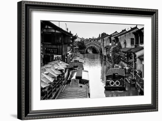 China 10MKm2 Collection - Shantang water Town - Suzhou-Philippe Hugonnard-Framed Photographic Print