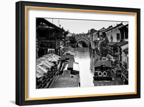 China 10MKm2 Collection - Shantang water Town - Suzhou-Philippe Hugonnard-Framed Photographic Print