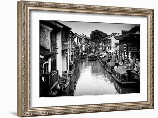 China 10MKm2 Collection - Shantang water Town - Suzhou-Philippe Hugonnard-Framed Photographic Print