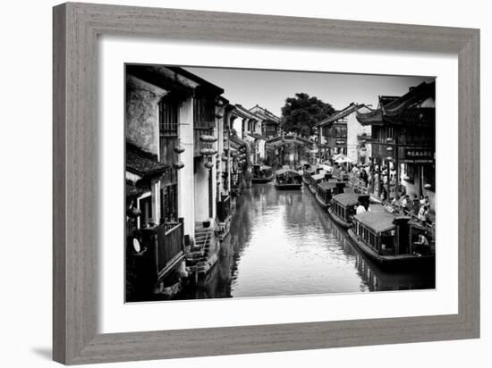 China 10MKm2 Collection - Shantang water Town - Suzhou-Philippe Hugonnard-Framed Photographic Print