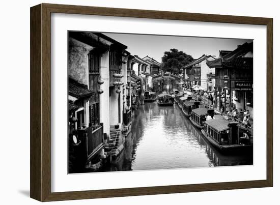 China 10MKm2 Collection - Shantang water Town - Suzhou-Philippe Hugonnard-Framed Photographic Print