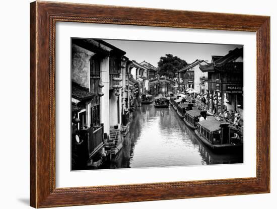 China 10MKm2 Collection - Shantang water Town - Suzhou-Philippe Hugonnard-Framed Photographic Print