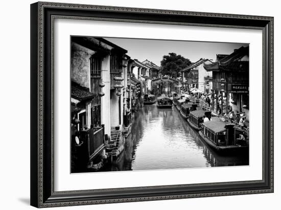 China 10MKm2 Collection - Shantang water Town - Suzhou-Philippe Hugonnard-Framed Photographic Print