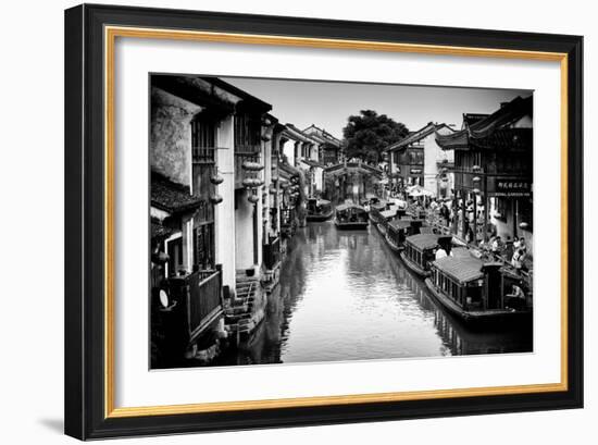 China 10MKm2 Collection - Shantang water Town - Suzhou-Philippe Hugonnard-Framed Photographic Print