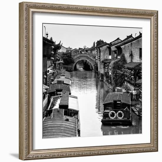 China 10MKm2 Collection - Shantang water Town - Suzhou-Philippe Hugonnard-Framed Photographic Print