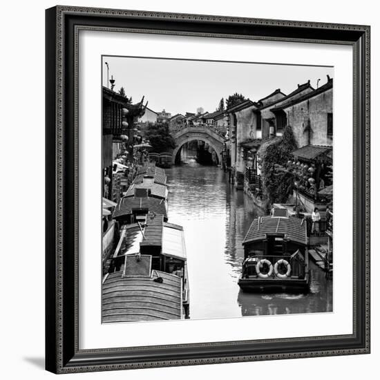 China 10MKm2 Collection - Shantang water Town - Suzhou-Philippe Hugonnard-Framed Photographic Print