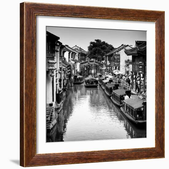 China 10MKm2 Collection - Shantang water Town - Suzhou-Philippe Hugonnard-Framed Photographic Print