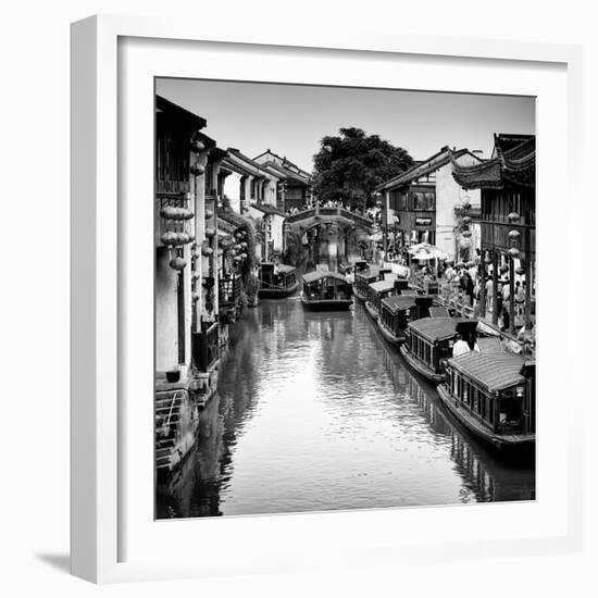 China 10MKm2 Collection - Shantang water Town - Suzhou-Philippe Hugonnard-Framed Photographic Print