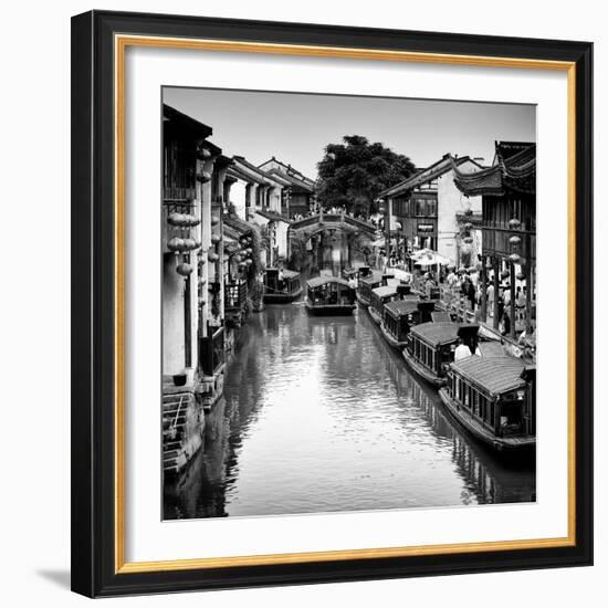 China 10MKm2 Collection - Shantang water Town - Suzhou-Philippe Hugonnard-Framed Photographic Print