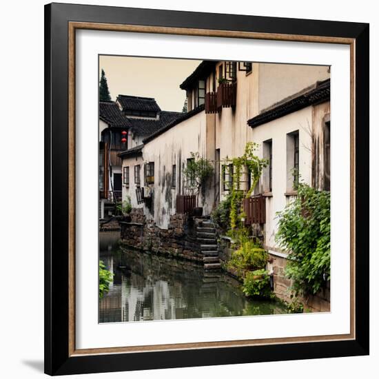 China 10MKm2 Collection - Shantang water Town - Suzhou-Philippe Hugonnard-Framed Photographic Print