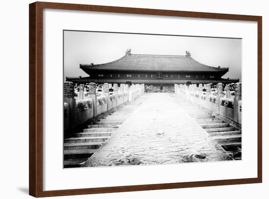 China 10MKm2 Collection - Stairs Forbidden City-Philippe Hugonnard-Framed Photographic Print