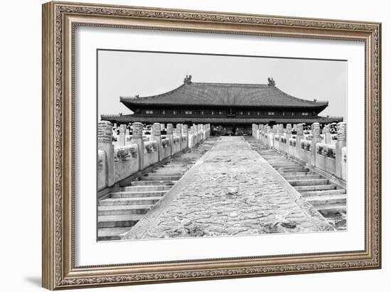 China 10MKm2 Collection - Stairs Forbidden City-Philippe Hugonnard-Framed Photographic Print