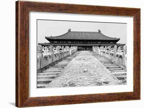 China 10MKm2 Collection - Stairs Forbidden City-Philippe Hugonnard-Framed Photographic Print