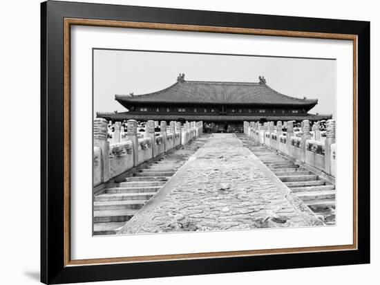 China 10MKm2 Collection - Stairs Forbidden City-Philippe Hugonnard-Framed Photographic Print