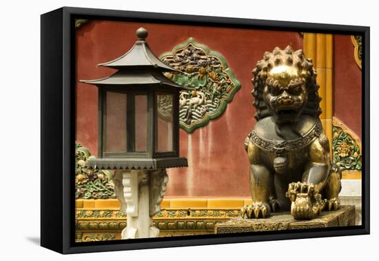 China 10MKm2 Collection - Statue of Imperial Palace of Forbidden City-Philippe Hugonnard-Framed Premier Image Canvas