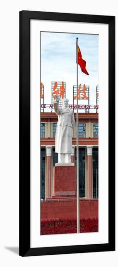 China 10MKm2 Collection - Statue of Mao Zedong-Philippe Hugonnard-Framed Photographic Print