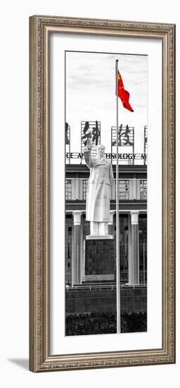 China 10MKm2 Collection - Statue of Mao Zedong-Philippe Hugonnard-Framed Photographic Print