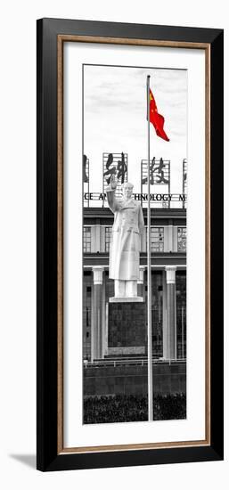 China 10MKm2 Collection - Statue of Mao Zedong-Philippe Hugonnard-Framed Photographic Print