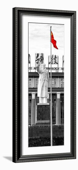 China 10MKm2 Collection - Statue of Mao Zedong-Philippe Hugonnard-Framed Photographic Print