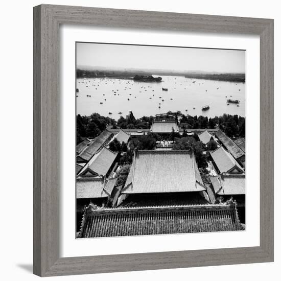 China 10MKm2 Collection - Summer Palace and Lotus Lake-Philippe Hugonnard-Framed Photographic Print