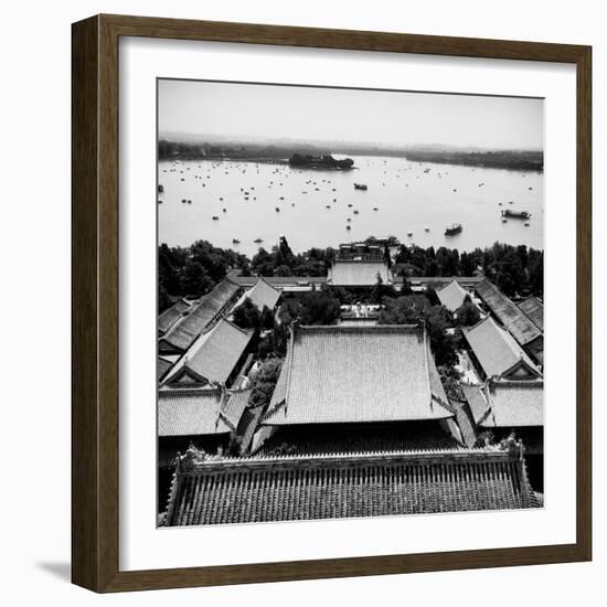 China 10MKm2 Collection - Summer Palace and Lotus Lake-Philippe Hugonnard-Framed Photographic Print