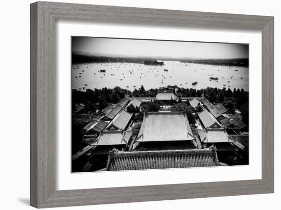 China 10MKm2 Collection - Summer Palace and Lotus Lake-Philippe Hugonnard-Framed Photographic Print