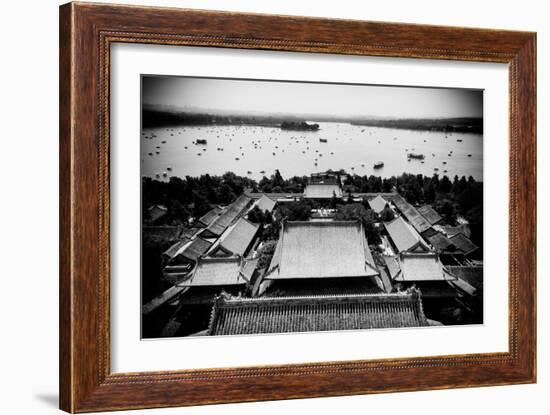 China 10MKm2 Collection - Summer Palace and Lotus Lake-Philippe Hugonnard-Framed Photographic Print