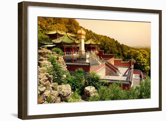 China 10MKm2 Collection - Summer Palace at Sunset-Philippe Hugonnard-Framed Photographic Print