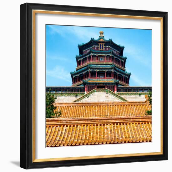 China 10MKm2 Collection - Summer Palace Temple - Beijing-Philippe Hugonnard-Framed Photographic Print