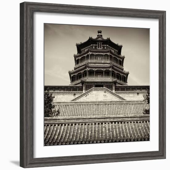 China 10MKm2 Collection - Summer Palace Temple - Beijing-Philippe Hugonnard-Framed Photographic Print