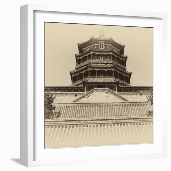 China 10MKm2 Collection - Summer Palace Temple - Beijing-Philippe Hugonnard-Framed Photographic Print