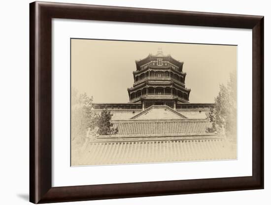 China 10MKm2 Collection - Summer Palace Temple-Philippe Hugonnard-Framed Photographic Print