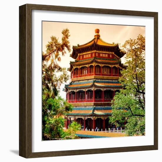 China 10MKm2 Collection - Summer Palace Temple-Philippe Hugonnard-Framed Photographic Print