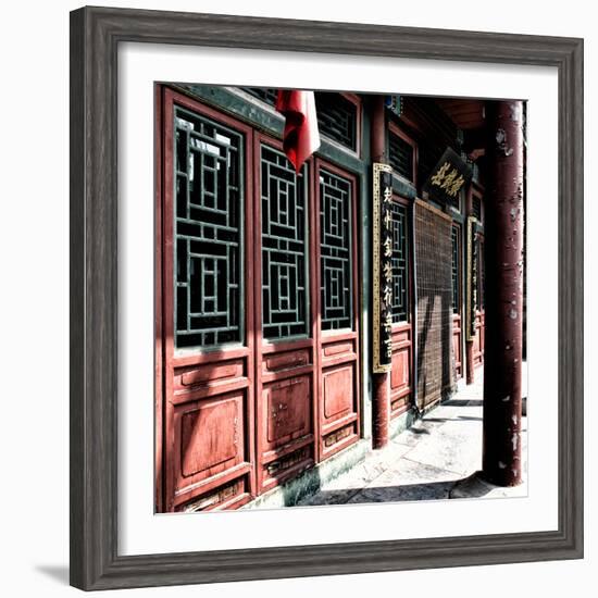 China 10MKm2 Collection - Temple Detail-Philippe Hugonnard-Framed Photographic Print