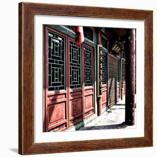 China 10MKm2 Collection - Temple Detail-Philippe Hugonnard-Framed Photographic Print