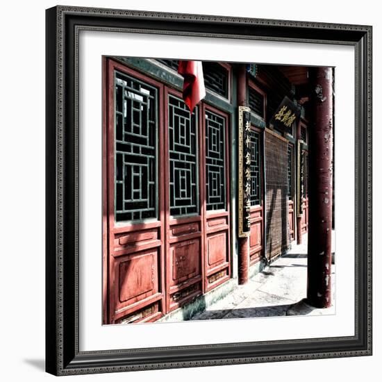 China 10MKm2 Collection - Temple Detail-Philippe Hugonnard-Framed Photographic Print