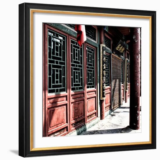 China 10MKm2 Collection - Temple Detail-Philippe Hugonnard-Framed Photographic Print