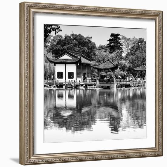 China 10MKm2 Collection - Temple Reflections-Philippe Hugonnard-Framed Photographic Print