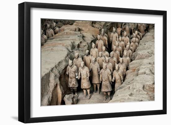 China 10MKm2 Collection - Terracotta Army-Philippe Hugonnard-Framed Photographic Print